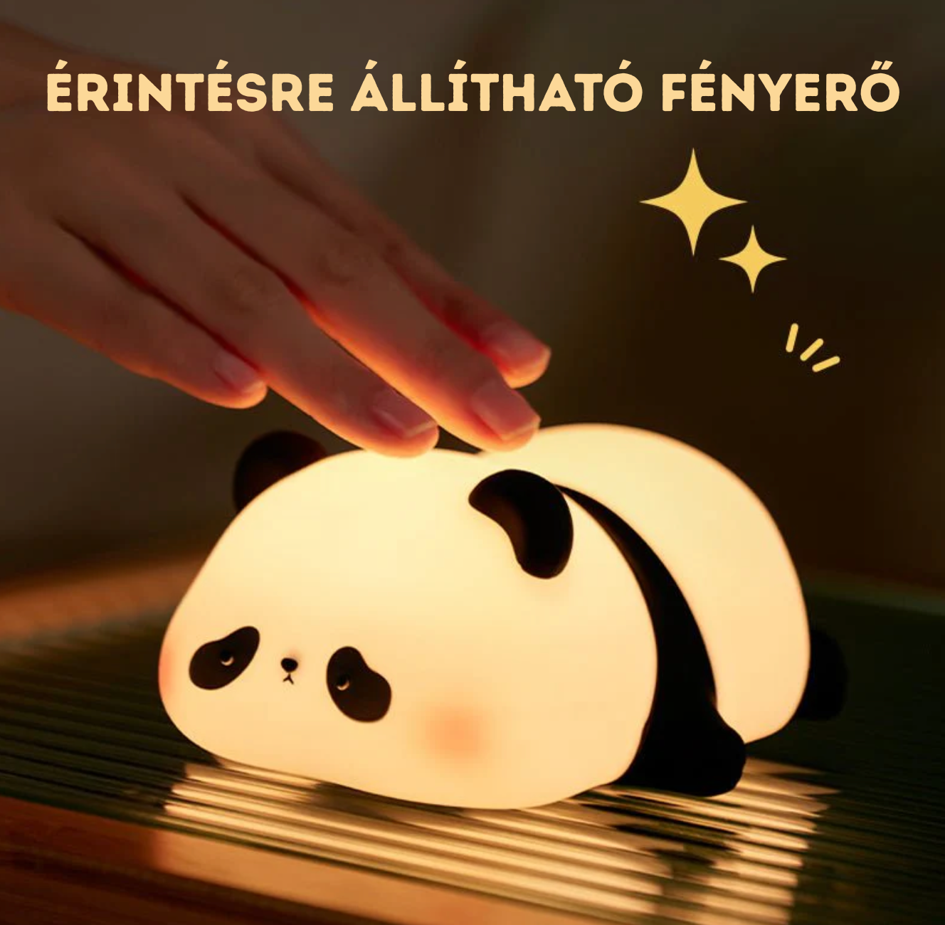 Panda LED éjjeli lámpa