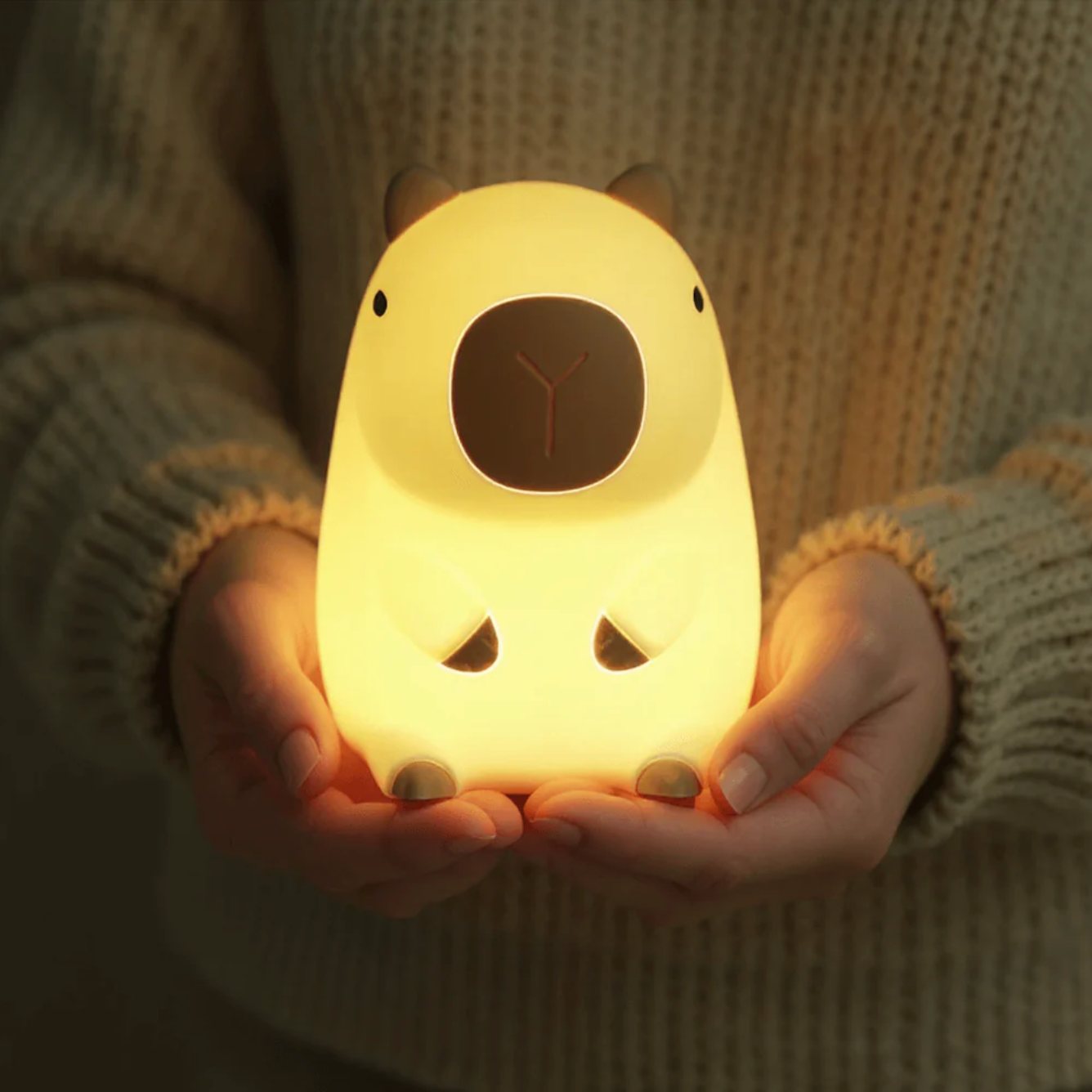 Capybara LED éjjeli lámpa