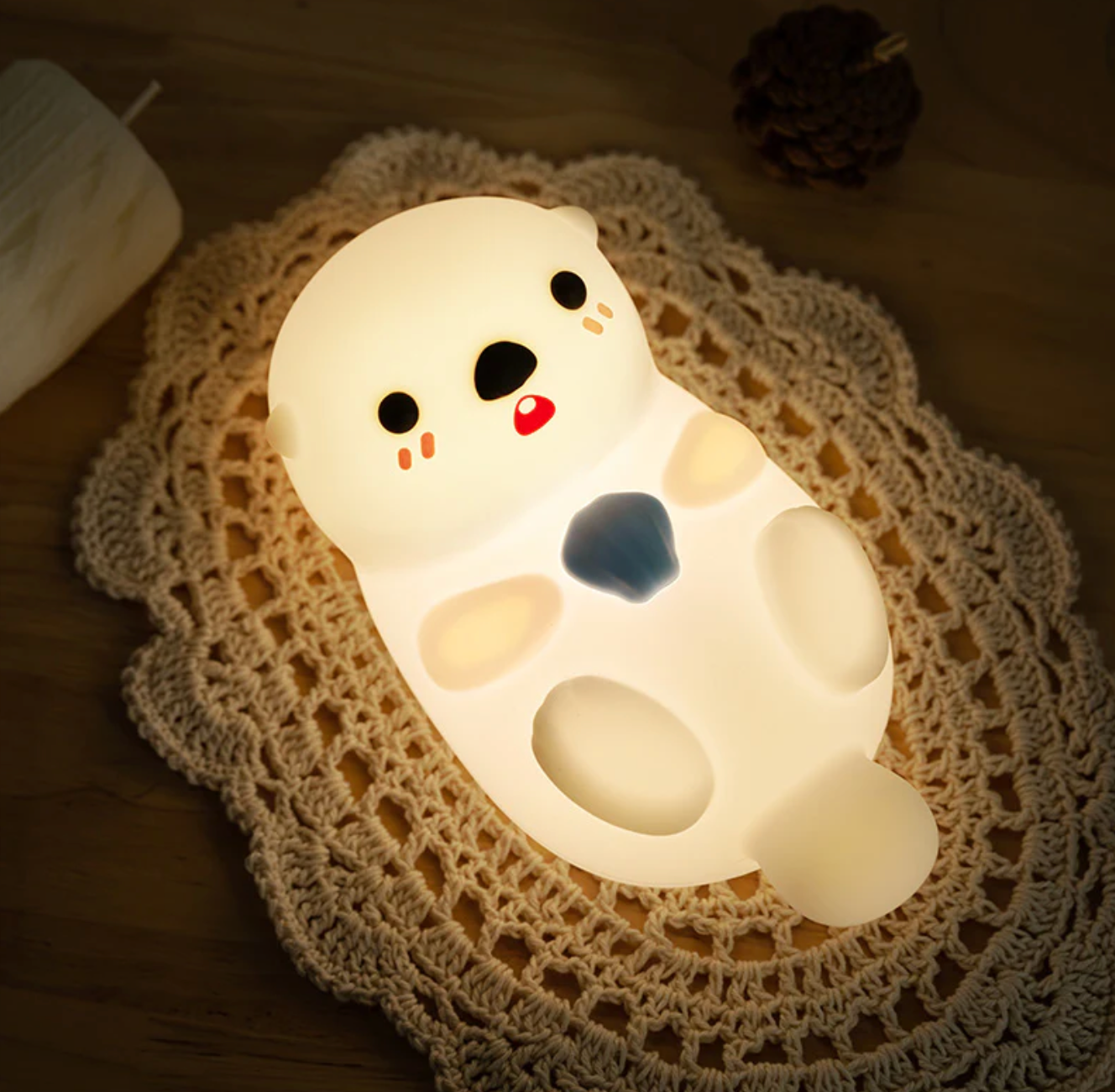 Hód LED éjjeli lámpa