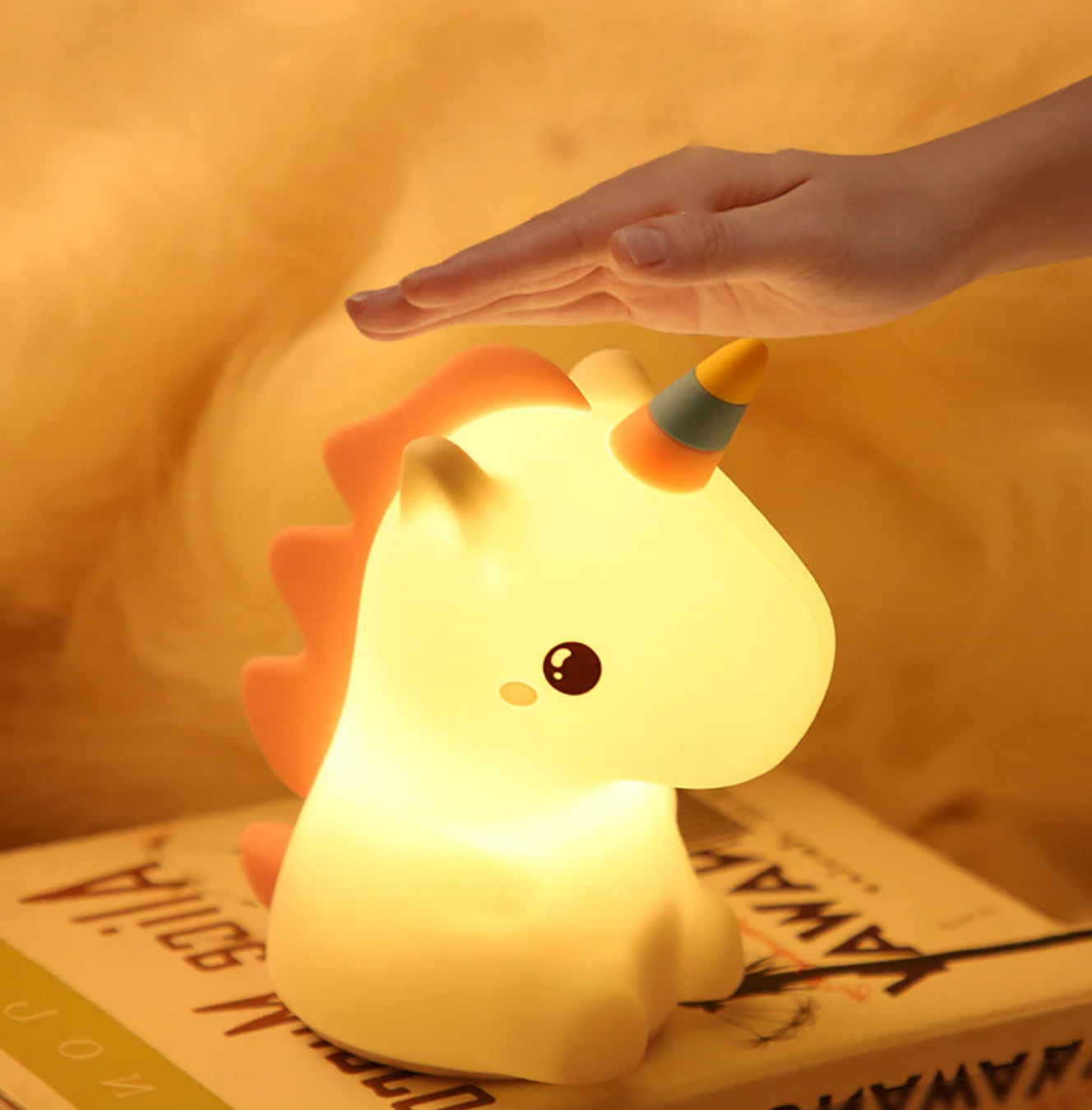 Unikornis LED éjjeli lámpa