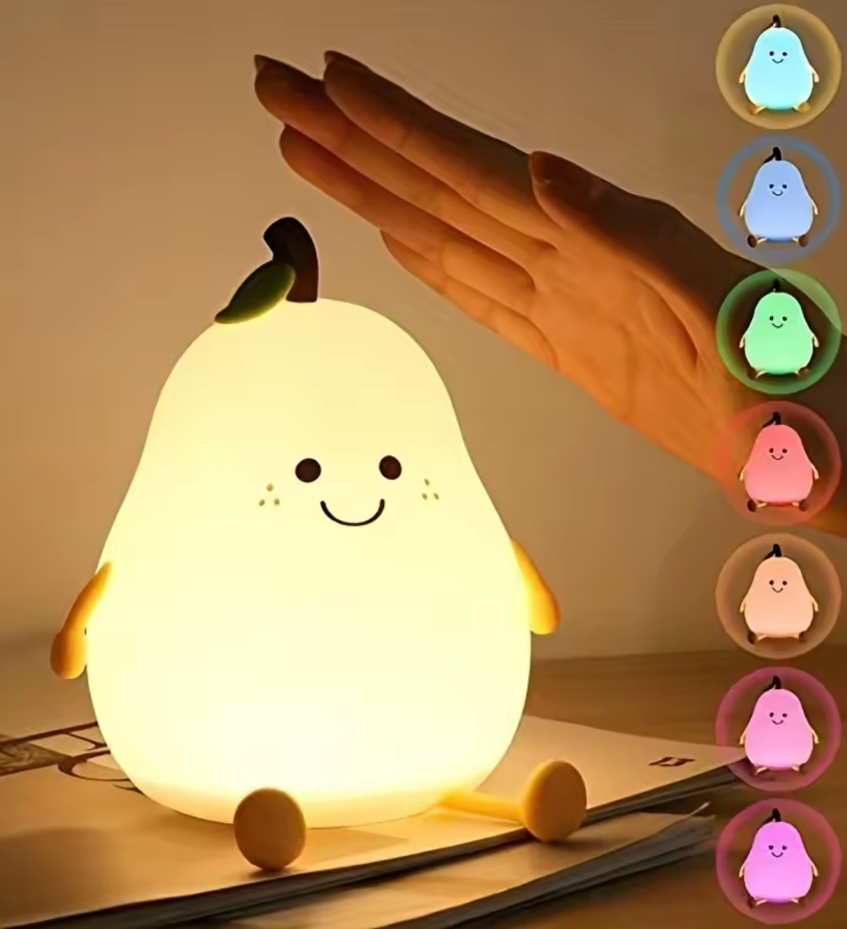 Körte LED éjjeli lámpa