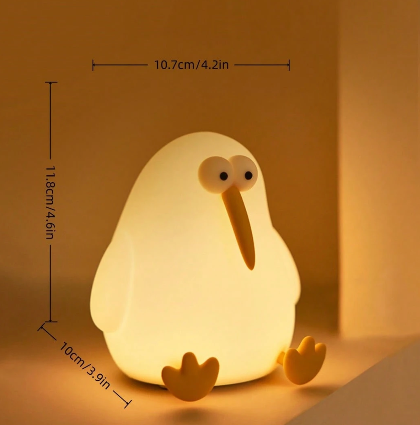 Madár LED éjjeli lámpa